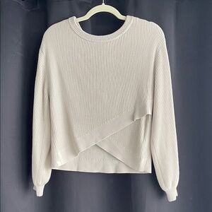Lululemon Reversible Cream Sweater